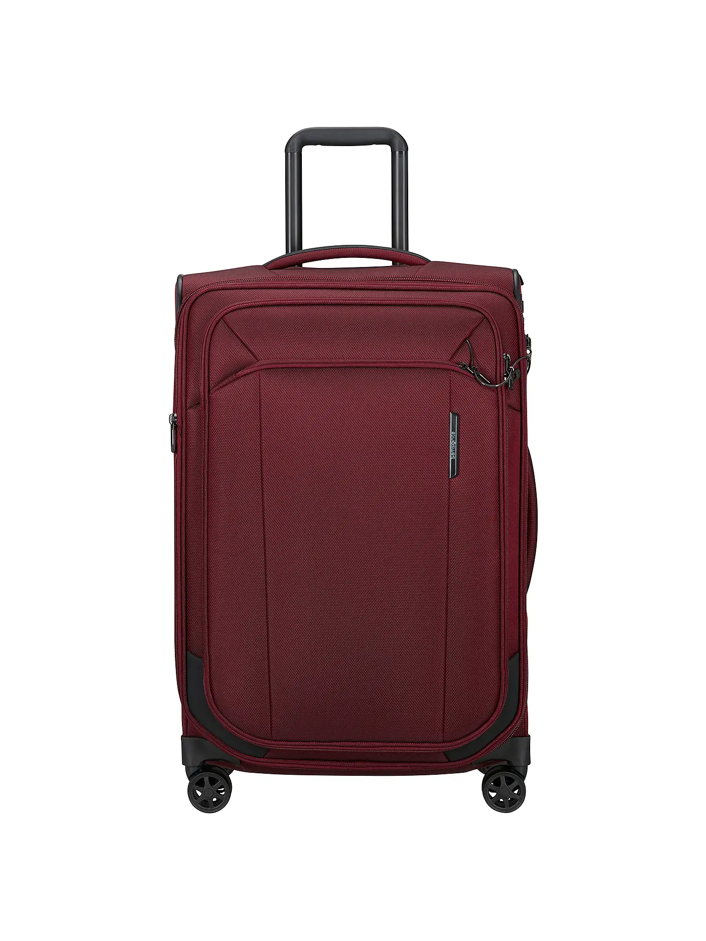 SAMSONITE | Trolley RESPARK SPINNER 67cm erweiterbar Ozone Black | dunkelrot